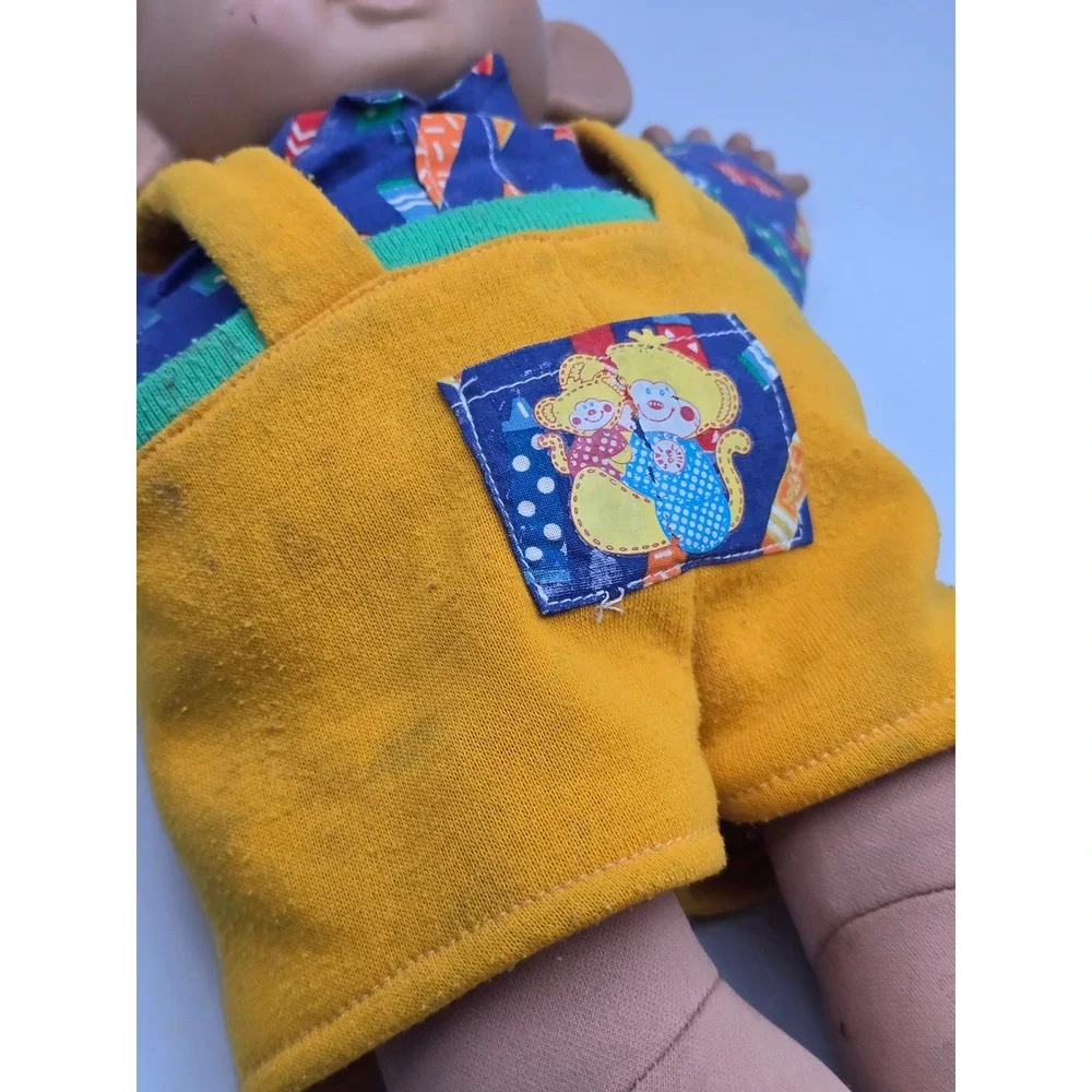 Vintage Little Big Ears Doll Boy First Generation No Hair Outfit Bald 14